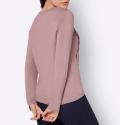 Jerseyshirt hortensie-bedruckt