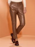 Jogpant-Style-Lamm-Nappalederhose cognac