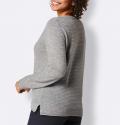 Kaschmir-Pullover grau