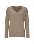 Kaschmirpullover camel