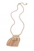 Kette goldfarben-rosé