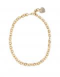 Kette mit Anhänger goldfarben