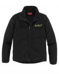 Kinder-Fleecejacke schwarz