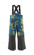 Kinder-Skihose schwarz-bunt Gr. 176