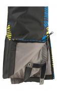 Kinder-Skihose schwarz-bunt Gr. 176