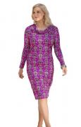 Kleid cyclam-bunt