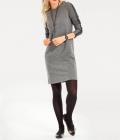 Kleid grau