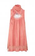 Kleid mit Schal hummer Gr. 42