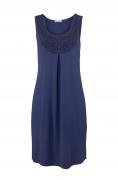 Kleid mit Spitze marine