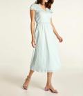 Kleid mit Spitze softmint