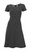 Kleid schwarz-weiß