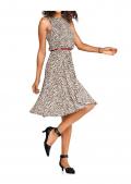 Kleid taupe-creme