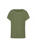Kurzarmbluse khaki