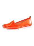 Lackleder-Slipper neonorange