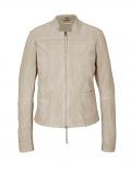 Lamm-Nappalederjacke beige