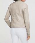 Lamm-Nappalederjacke beige