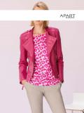 Lammnappa-Bikerlederjacke pink