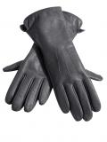 Lammnappaleder-Handschuhe grau