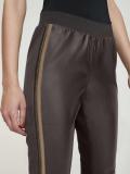 Lammnappaleder-Legging braun