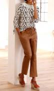 LammnappalederJogpantshose cognac