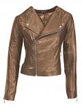 Lammnappalederjacke cognac