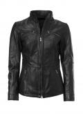 Lammnappalederjacke schwarz