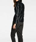 Lammnappalederjacke schwarz