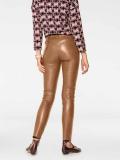 Lammnappalederleggings cognac