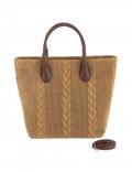 Leder-Shopper braun