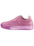 Leder-Sneaker pink