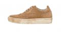 Leder-Sneaker sand