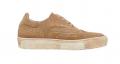 Leder-Sneaker sand