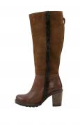 Leder-Stiefel braun