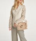 Leinen-Blazer beige