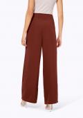 Leinen-Culotte cognac