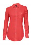Longbluse terracottarot