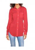 Longbluse terracottarot