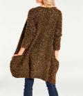 Longcardigan braun