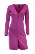 Longstrickjacke fuchsia