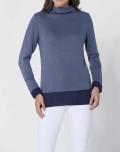 Luxus-Kuschel-Pullover graublau