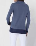 Luxus-Kuschel-Pullover graublau