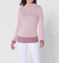 Luxus-Kuschel-Pullover rosé