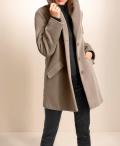 Luxus-Wollflausch-Lonjacke taupe