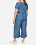 Lyocell-Overall in Jeans-Optik light blue Denim Gr. 50