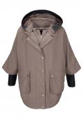 Marken-3-in-1-Wandlungsjacke taupe