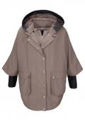 Marken-3-in-1-Wandlungsjacke taupe