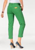Marken-7/8-Jeans grün