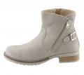 Marken-Boots grau