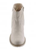 Marken-Boots grau
