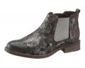 Marken-Boots silber-schwarz
